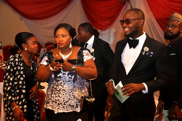 A black-tie evening