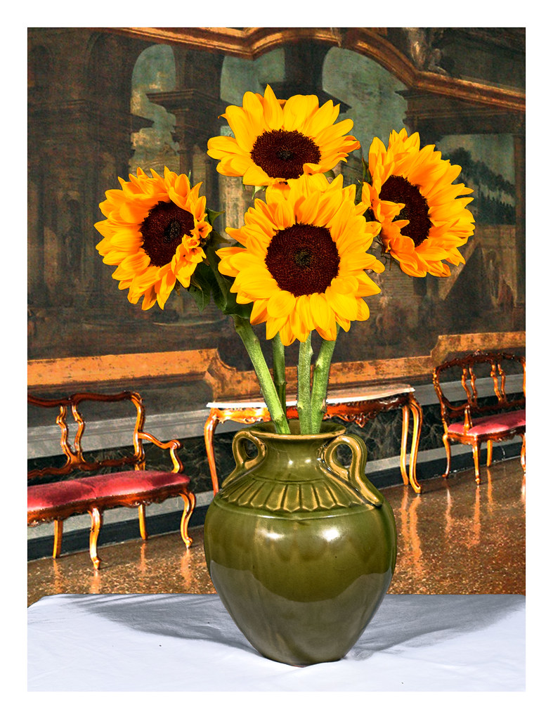A bright bouquet of flowers like the ones in good morning messages